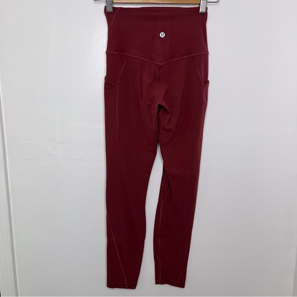 LULULEMON Mulled Wine Align High Rise Leggings 25” - Picture 6 of 7